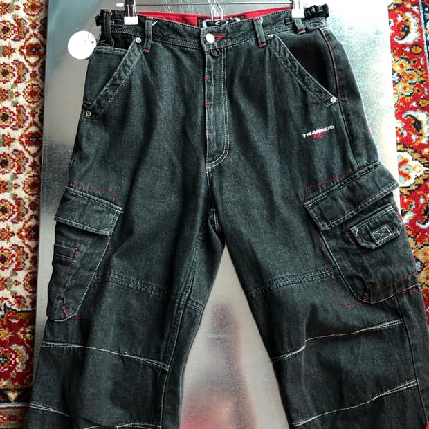 Japanese Vintage Transer pants-1
