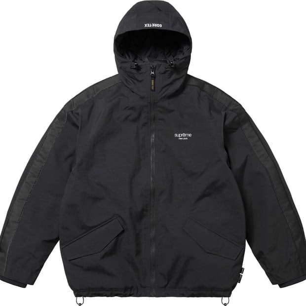 슈프림 고어텍스 스트라이프 후드 자켓