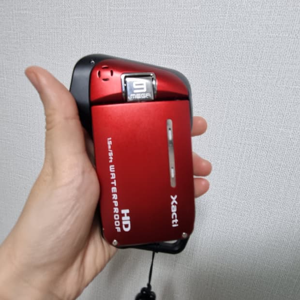 산요작티HD ca-9 레드 판매합니다