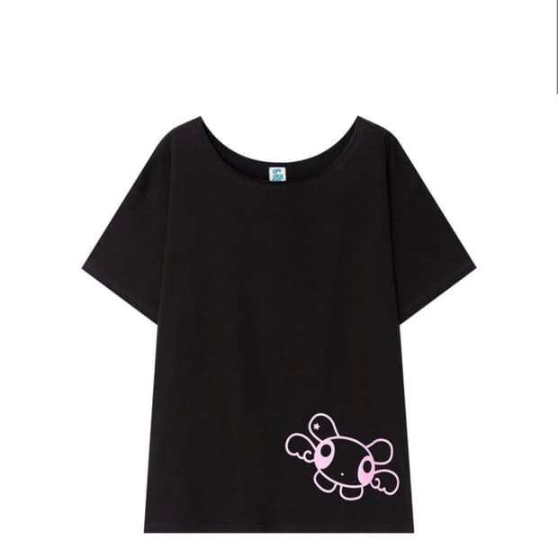 Pasha Loose T-Shirt Charcoal