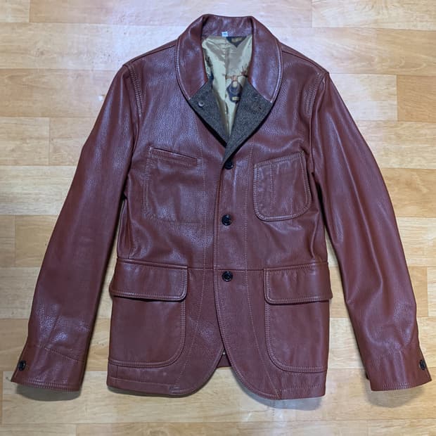 커스텀멜로우 2012/FW 숄칼라 스포츠 코트-재킷(고트스킨)38 사이즈