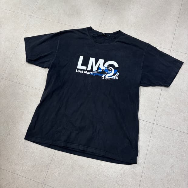 Lmc 웨이브 빅로고 반팔티