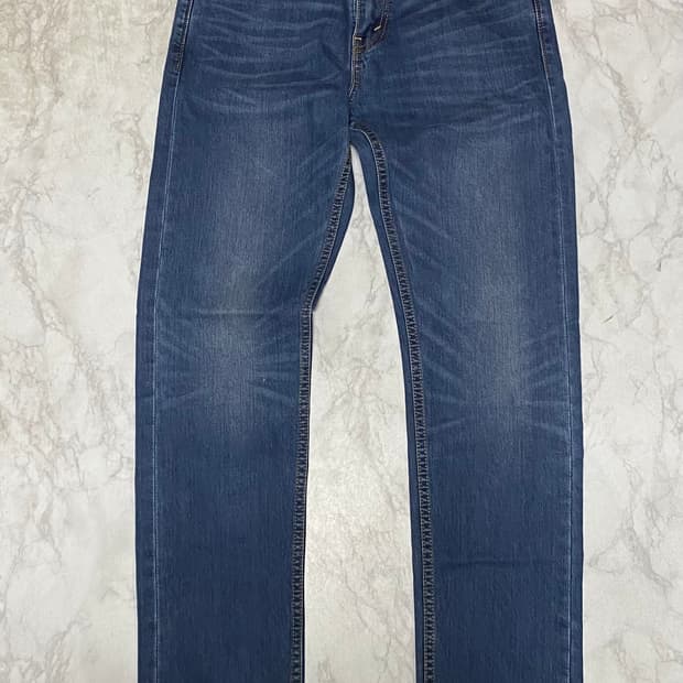 리바이스 511 청바지 데님 허리 32 인치