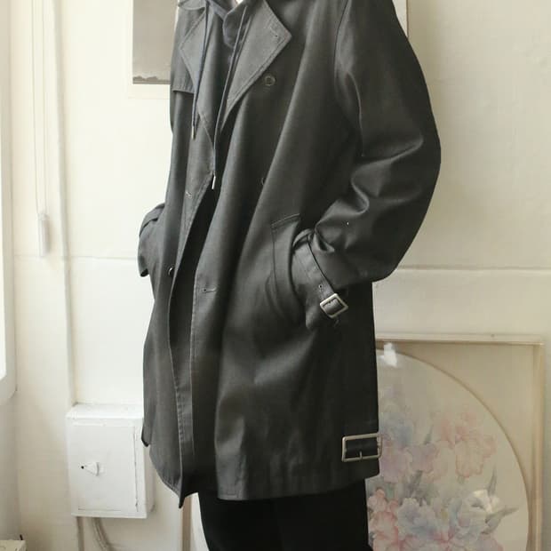 캐서린 햄넷 트렌치 코트