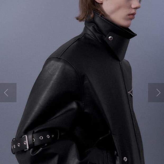 시스템옴므레더 이펙트 벨티드 점퍼SH2F8WJMT09M