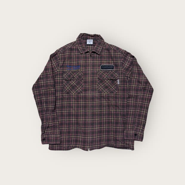칼하트 체크 셔츠 자켓