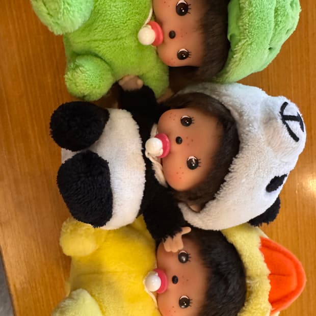 동물베베치치 판매합니다 몬치치 오리 판다 개구리 