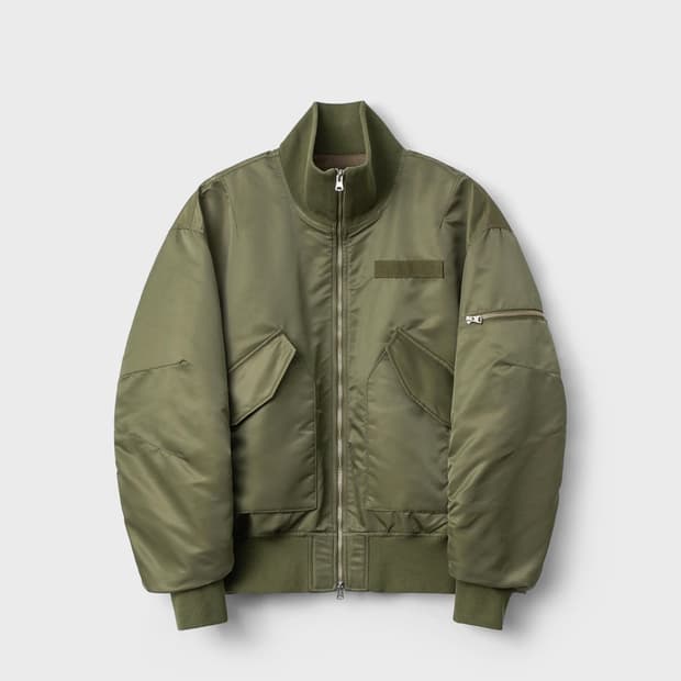 벨리에 랜더 플라이트자켓 100