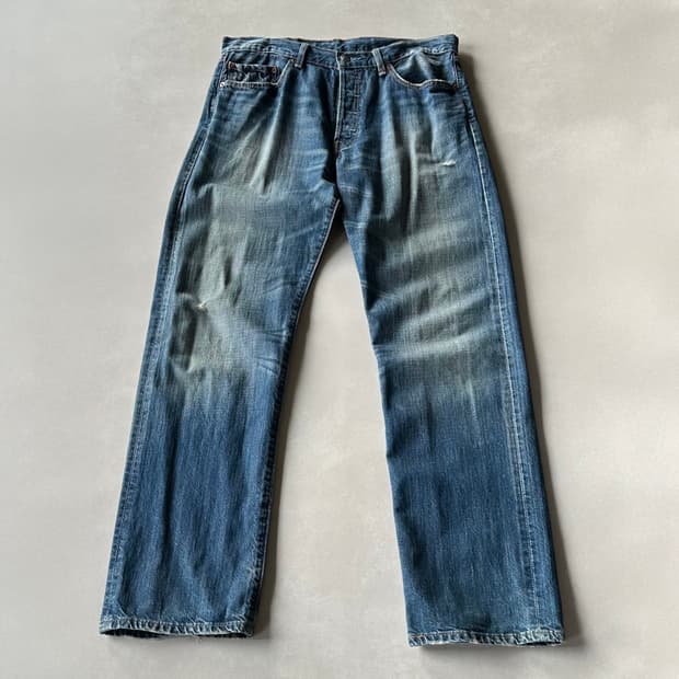 [33인치]리바이스 Levi's 빈티지워싱 501 데님 팬츠