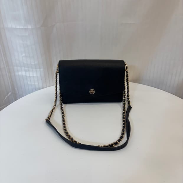 정품 토리버치 사피아노 숄더겸 크로스백    