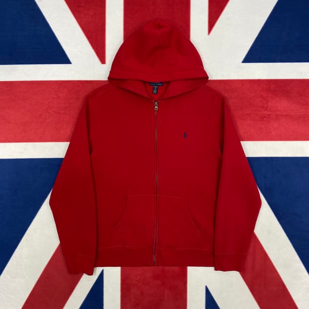 폴로 후드집업 실측 S -M