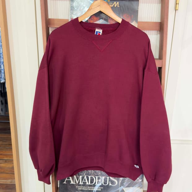 90s 러셀 에슬레틱 블랭크 스웻셔츠 USA