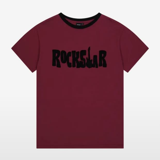아캄 ROCKSTAR Boucle Half Top (Red)