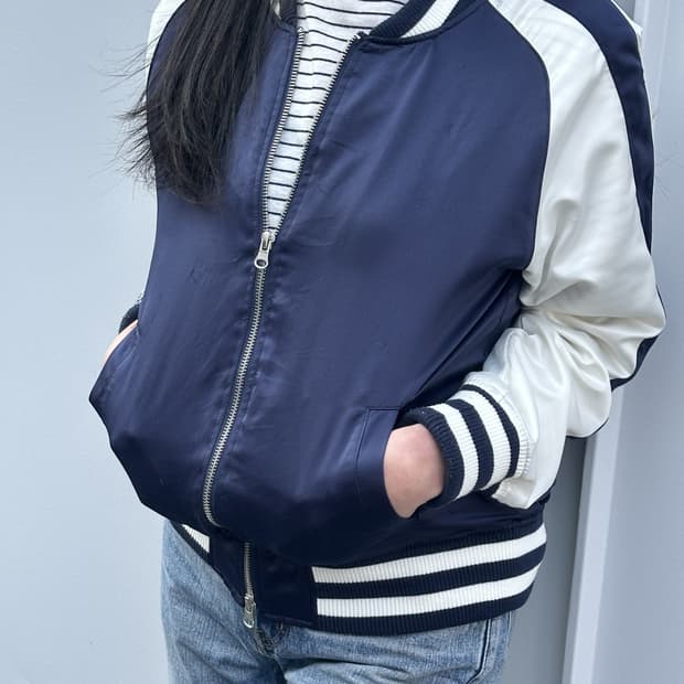 일본빈티지 스카쟌 타입 자켓