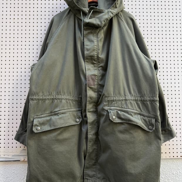 1980s ORIGINAL FRENCH ARMY 오리지널 개파카 모즈파카