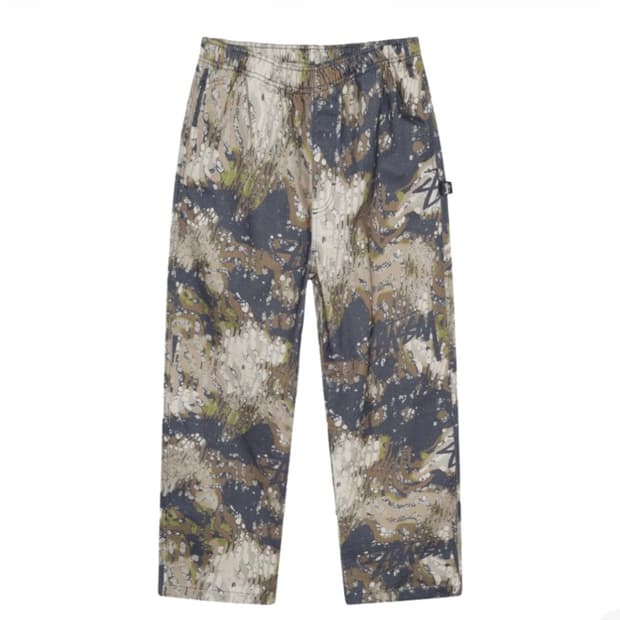 스투시 베일 카모 팬츠