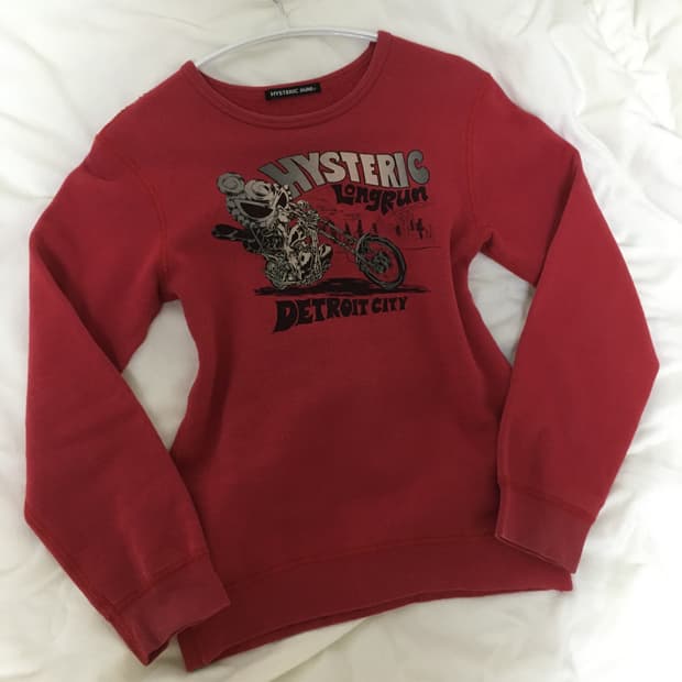 히스테릭글래머 히스테릭미니 맨투맨