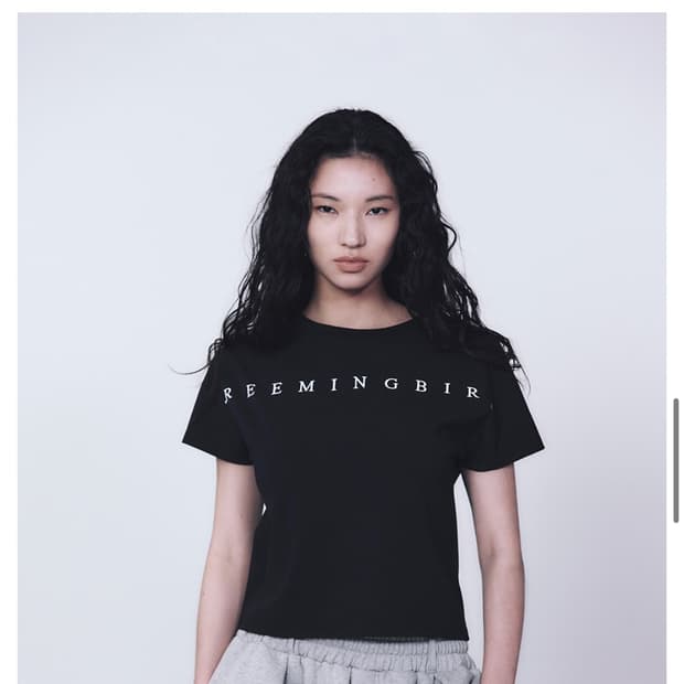 트리밍버드 로고 크롭티셔츠 추천!