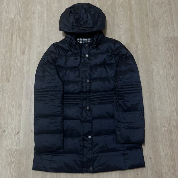 닥스 런던 DAKS 여성 프리미엄 구스다운 후드 롱패딩 M(95)