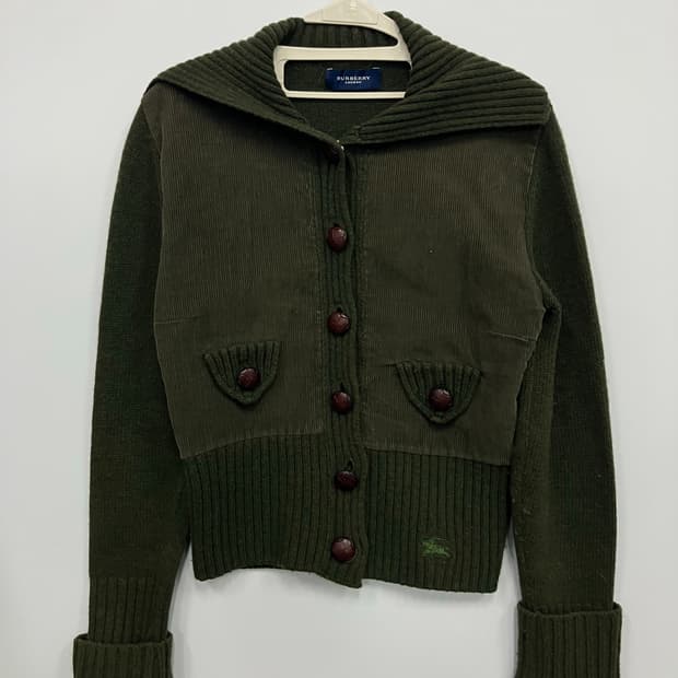 버버리 니트 아우터