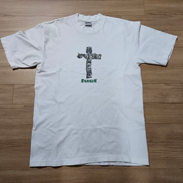 [M]퍽트 캐쉬 크로스 티셔츠 fuct cash cross
