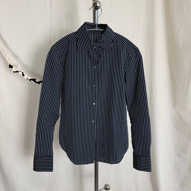 Comme Ca Du Mode 스트라이프 셔츠