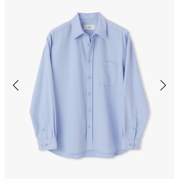 [1,s] 이얼즈어고 코튼드릴 포이카 셔츠 레귤러핏 삭스V2