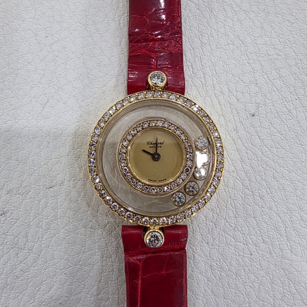 쇼파드 금통 다이아 시계 정품