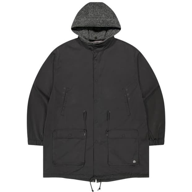 새상품) 코이세이오 워시드 밀리터리 자켓 야상 머드 차콜