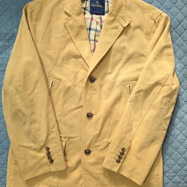 브룩스브라더스 코튼 자켓
