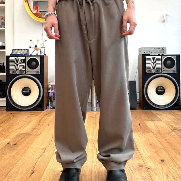 (L) 이세이미야케 루즈핏 드로우 스트링 팬츠