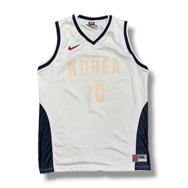 00s 나이키 코리아 빈티지 농구 져지 (2XL)  