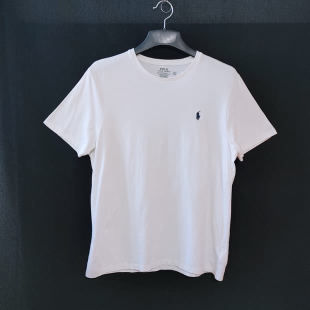 POLO RALPHLAUREN 폴로 랄프로렌 반팔라운드티(흰곤)