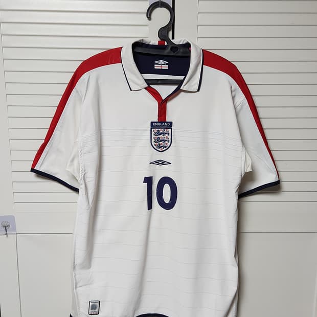 03-05 잉글랜드 홈 엄브로 축구 유니폼 반팔