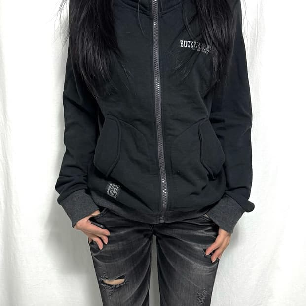 Buckaroo high neck zip up