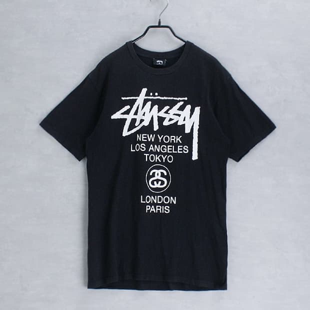 Stussy crew neck world tour tee _ S2522