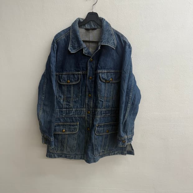 70S Lee 부쉬 데님 사파리 청자켓 (L)