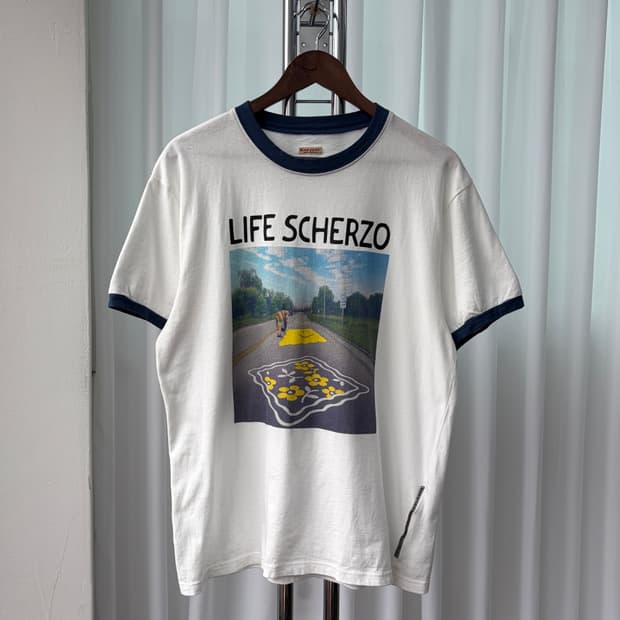 (새상품)[4]캐피탈 20 텐지쿠 링거 페인터 티셔츠