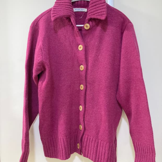 빈티지 포도 가디건