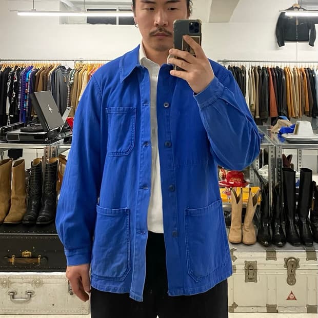 50~60's VTG french work jacket 프렌치 워크 자켓