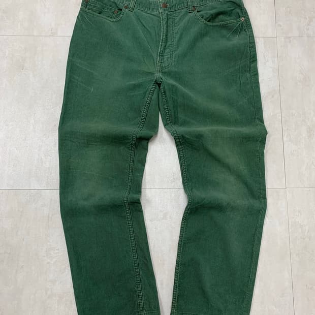 폴로 올리브 코듀로이 팬츠#09