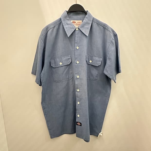 DICKIES 디키즈 블루반팔셔츠