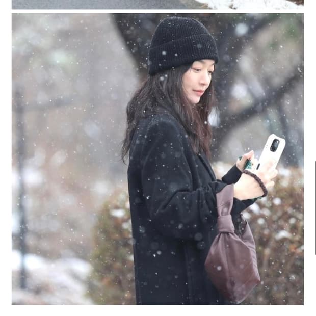 르메르 포춘 미니 로스티드피칸 (신민아 착용)