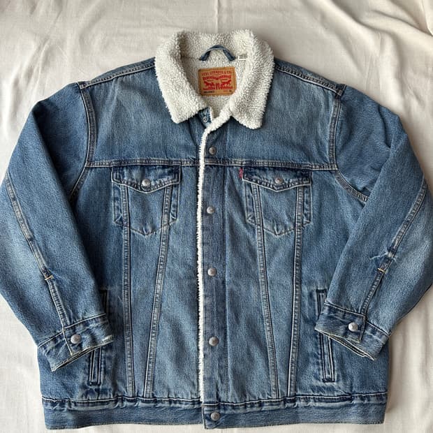 리바이스 쉐르파 트러커 데님자켓 XL