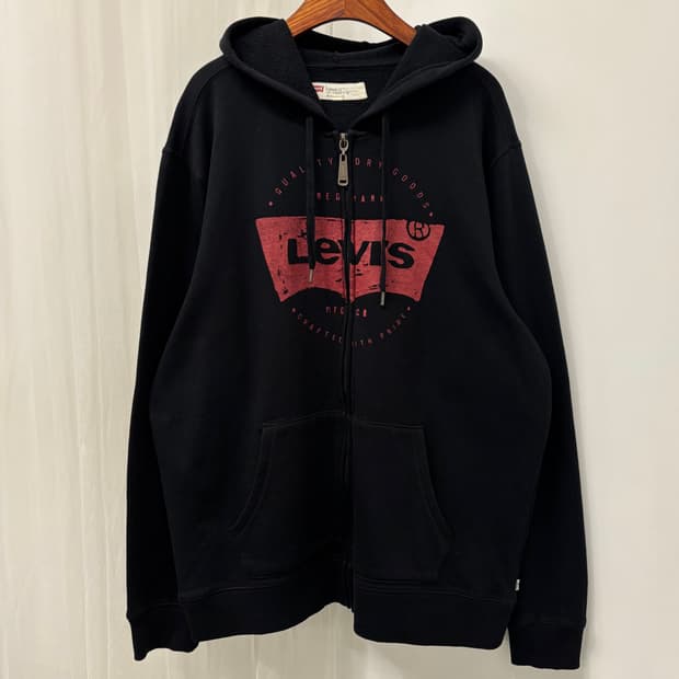 Levi's 리바이스 로고 후드집업