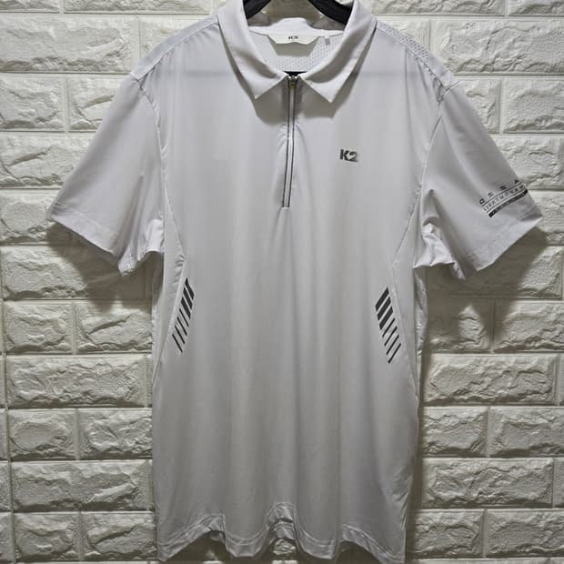 거의새것/ K2 반집업 쿨링 반팔티 105