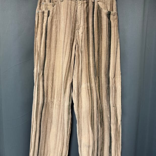 [44] 아워레가시 20fw 바스트컷 44 스트라이프 코듀로이 팬츠