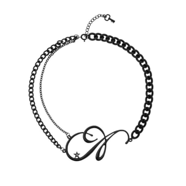 2000아카이브 세이지가세이지 콜라보 목걸이(블랙)판매합니다