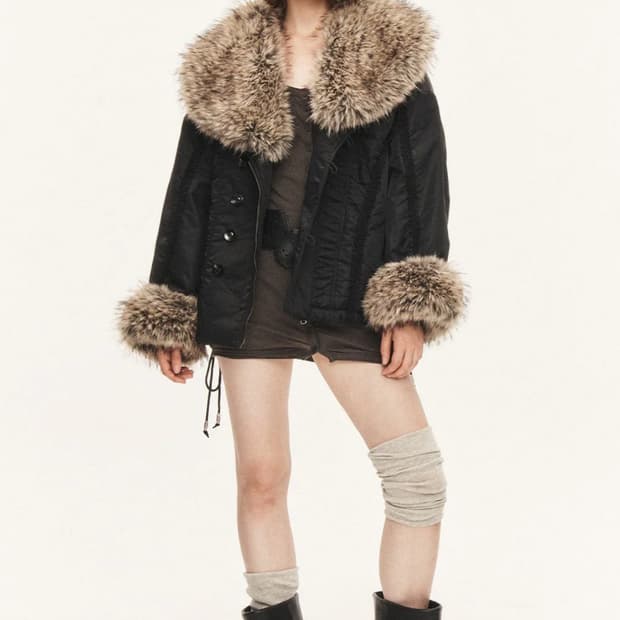 ((구해요)) threetimes 쓰리타임즈 허그 퍼 자켓