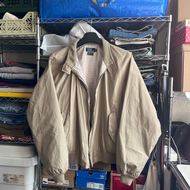 80s usa 폴로 해링턴 자켓